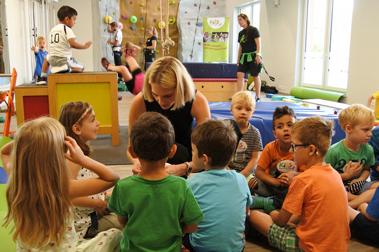 Kindergeburtstag an der Kletterwand